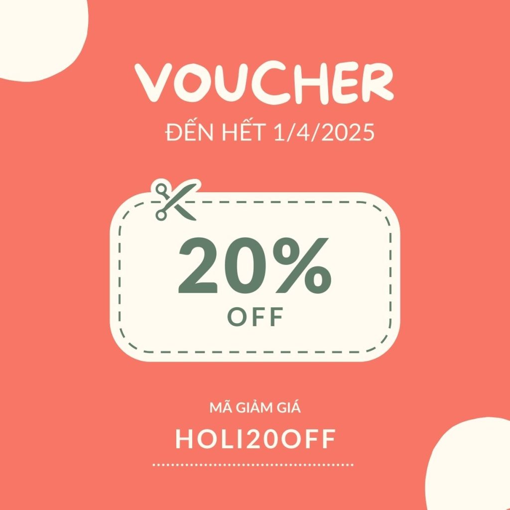 giảm giá voucher 20OFF