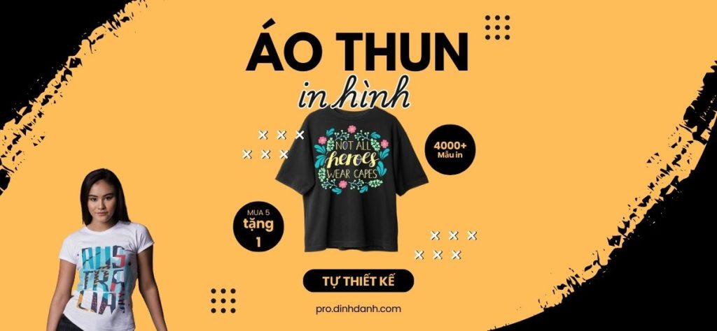 in hình áo thun - mẫu in hình áo thun đẹp