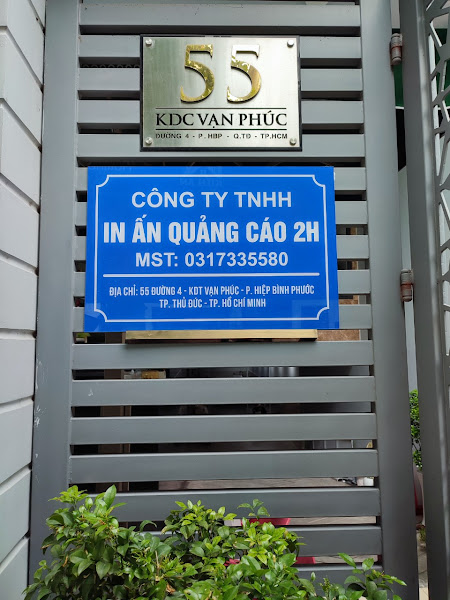 Hình ảnh Công Ty In Ấn Quảng Cáo 2H